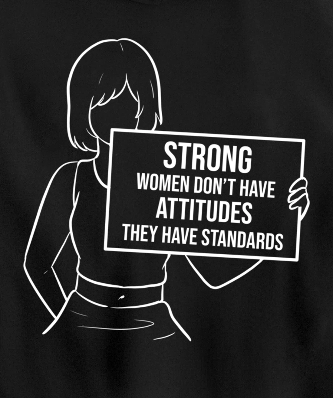 They have standards Brave or Independent Person Pullover Hoodie