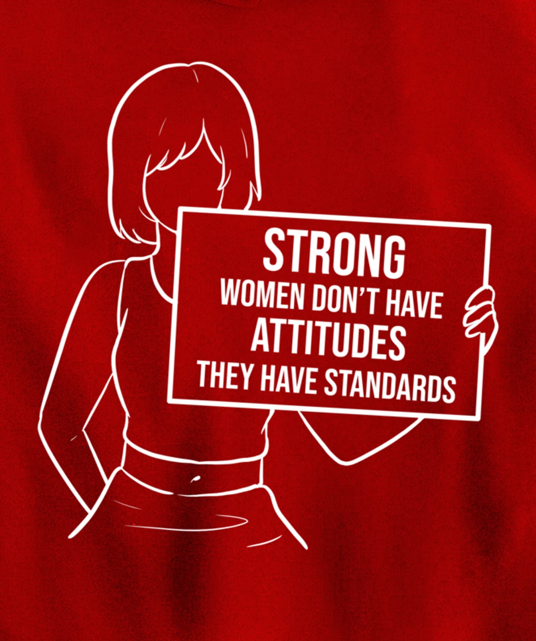 They have standards Brave or Independent Person Pullover Hoodie