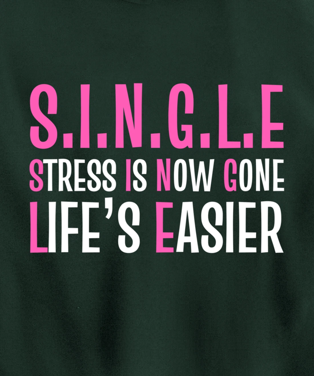 Stress is away gone Problematic Person Pullover Hoodie