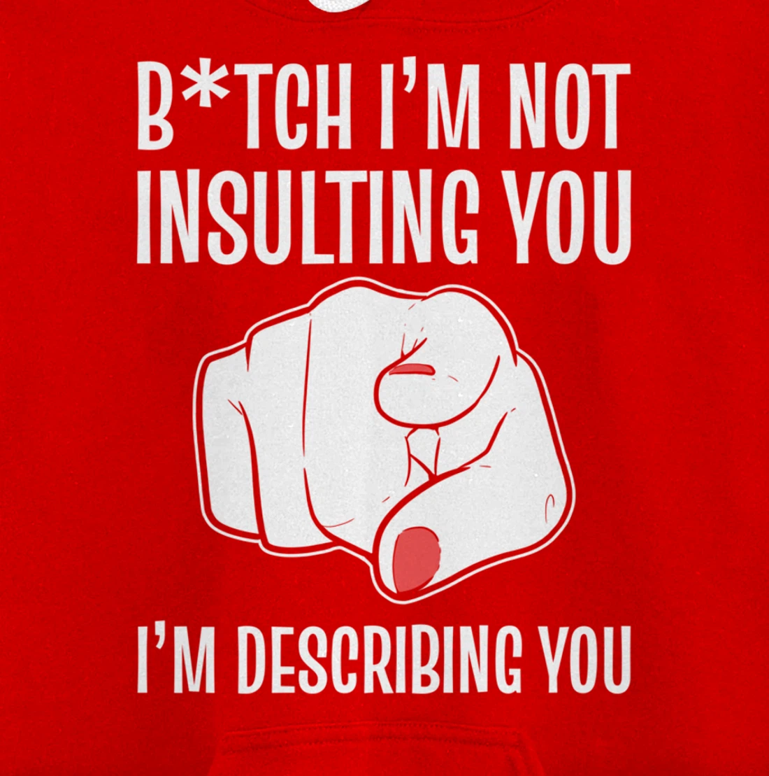 I'm describing you Strong Personality Pullover Hoodie