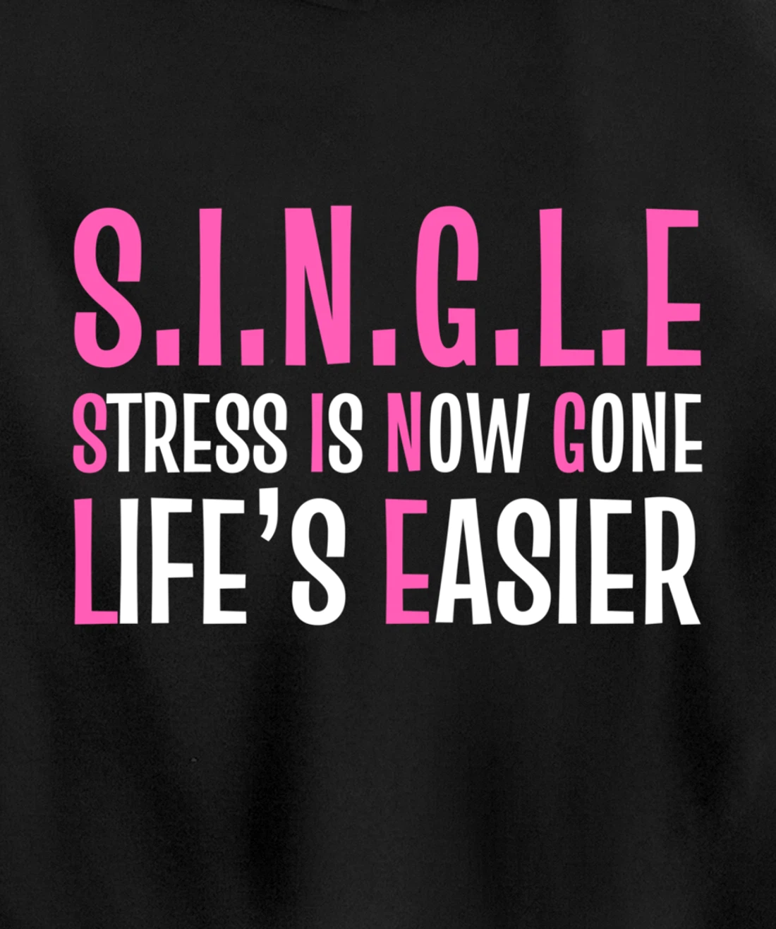 Stress is away gone Problematic Person Pullover Hoodie