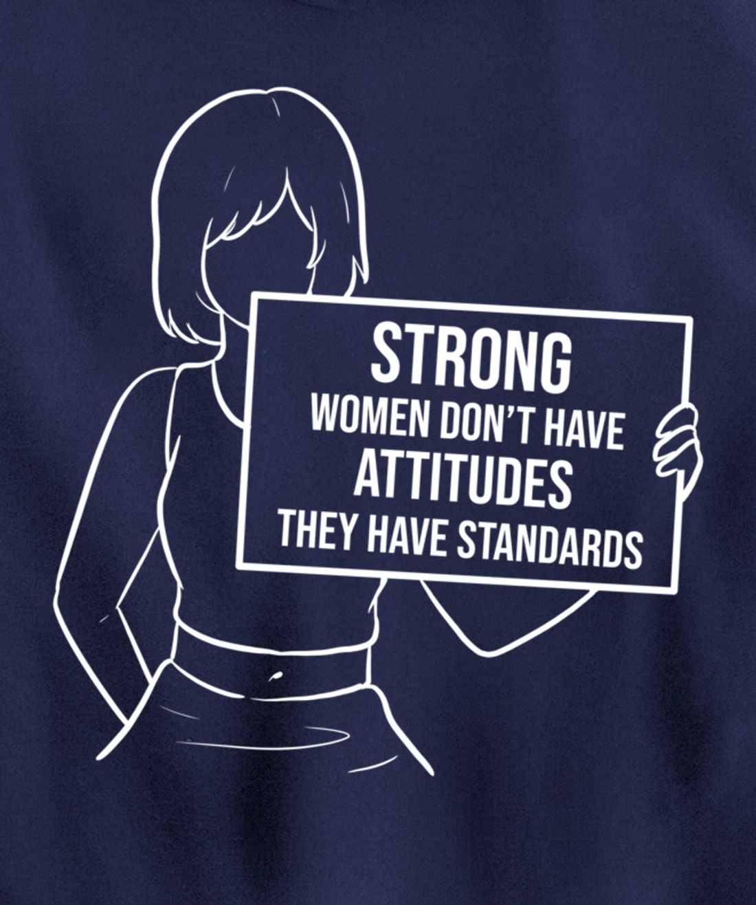 They have standards Brave or Independent Person Pullover Hoodie