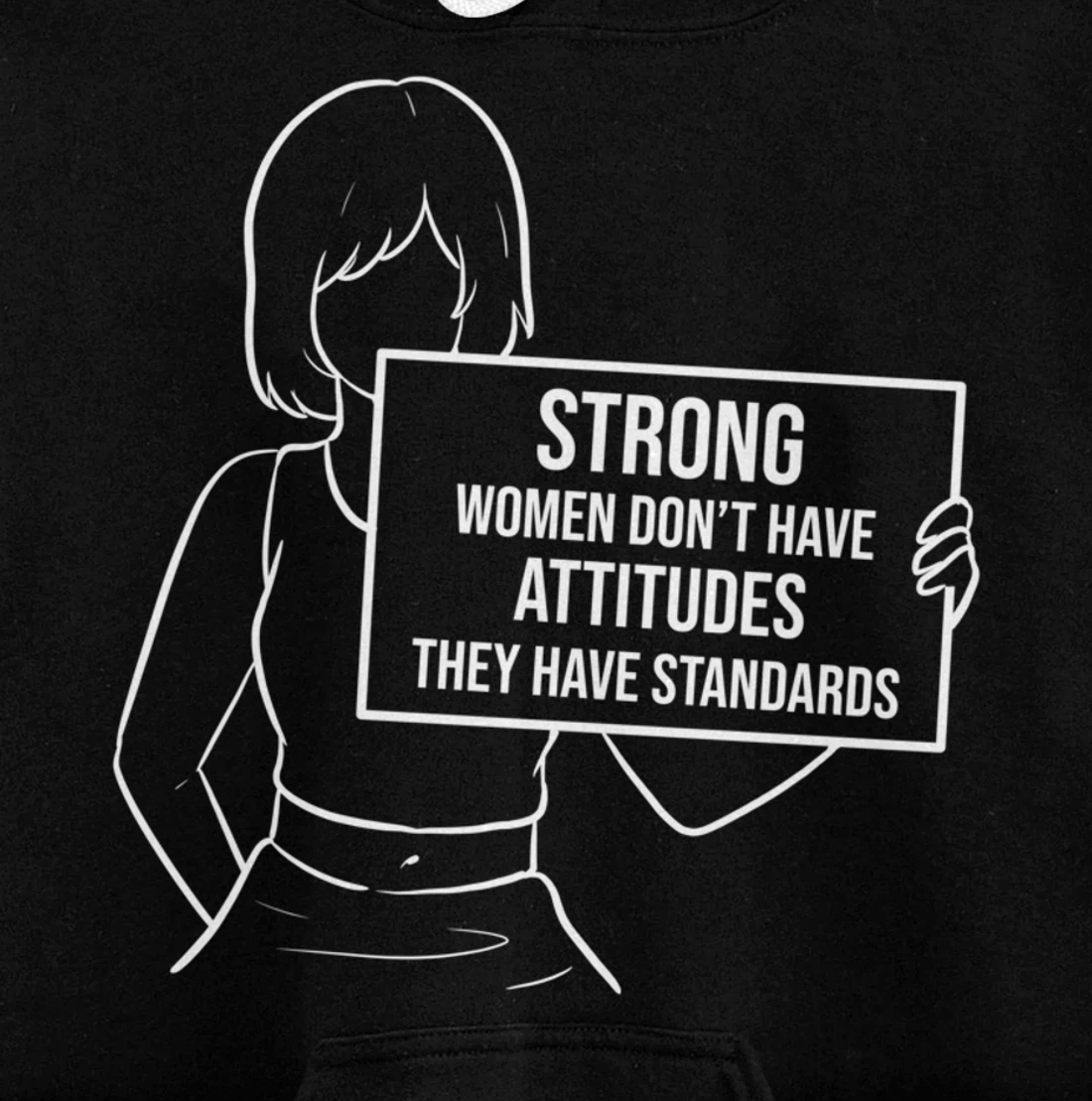 They have standards Brave or Independent Person Pullover Hoodie