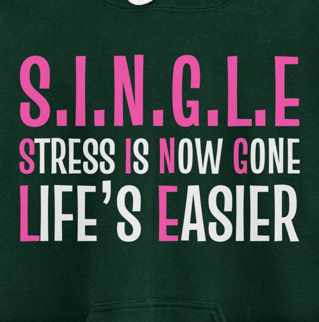 Stress is away gone Problematic Person Pullover Hoodie