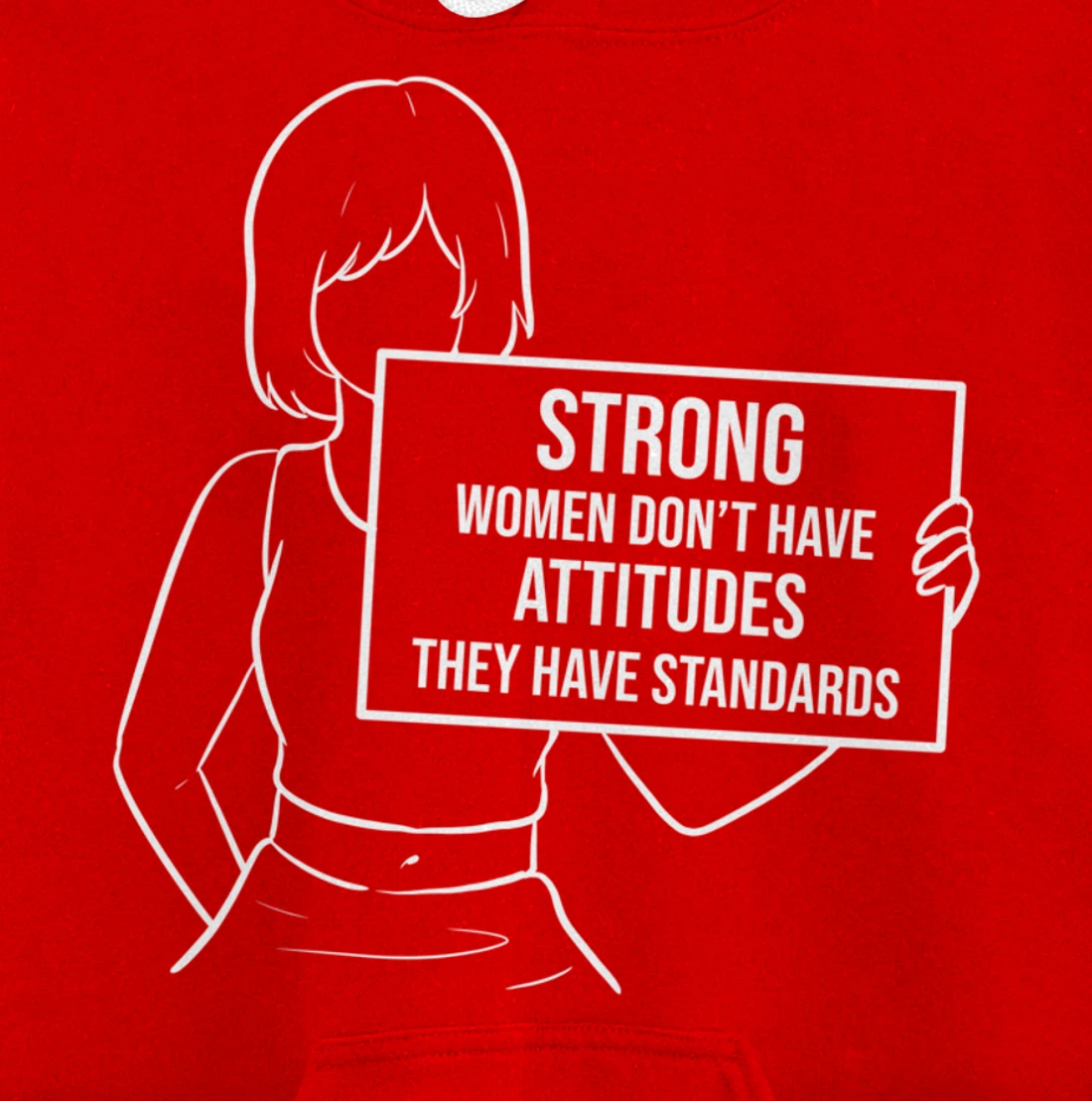 They have standards Brave or Independent Person Pullover Hoodie