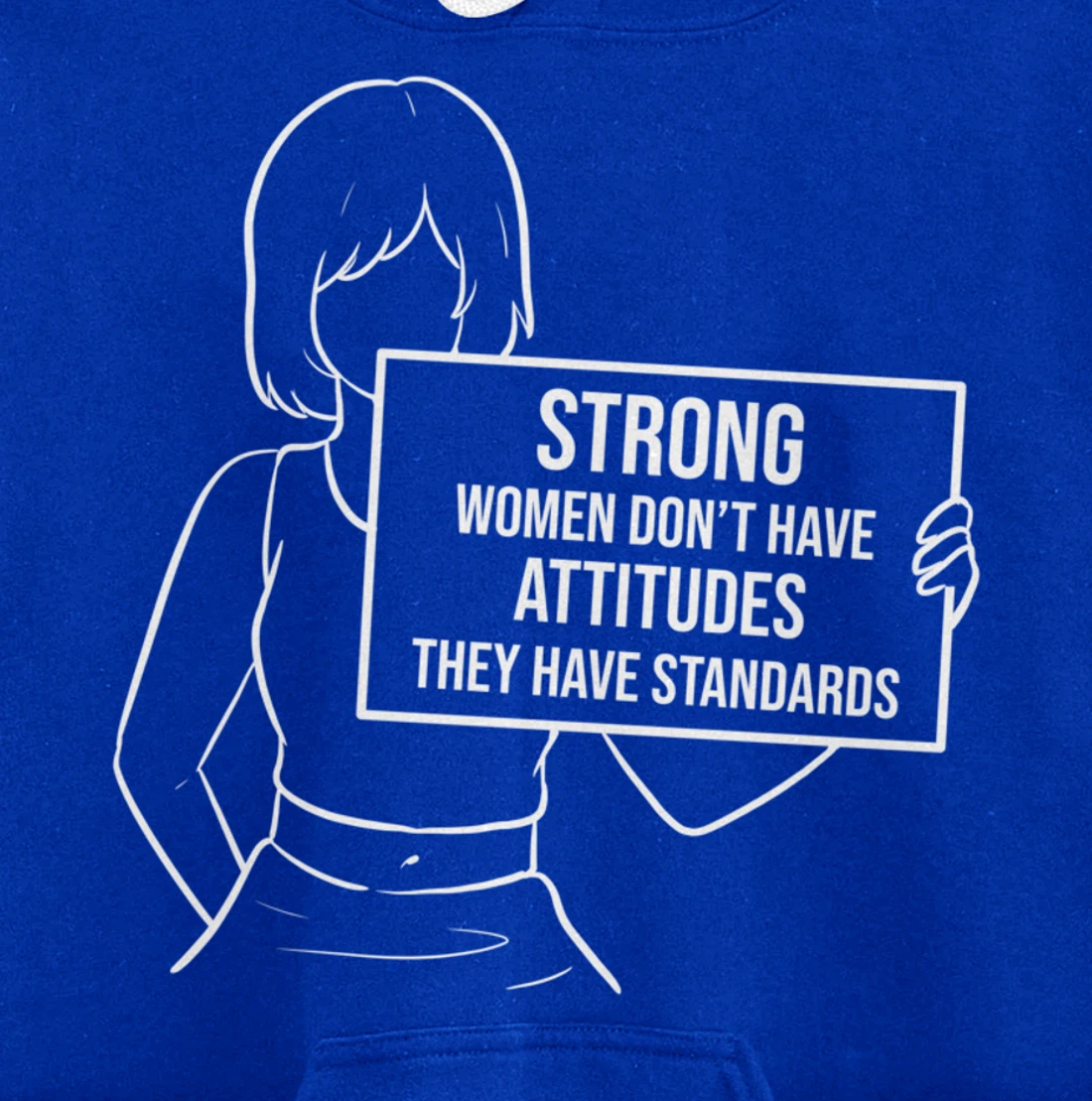 They have standards Brave or Independent Person Pullover Hoodie