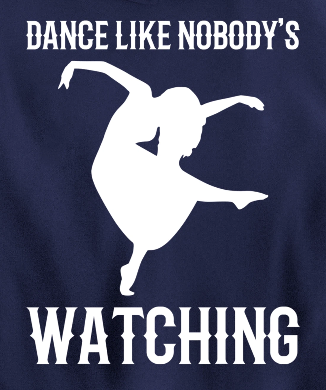 Like nobody's watching Partygoer Pullover Hoodie