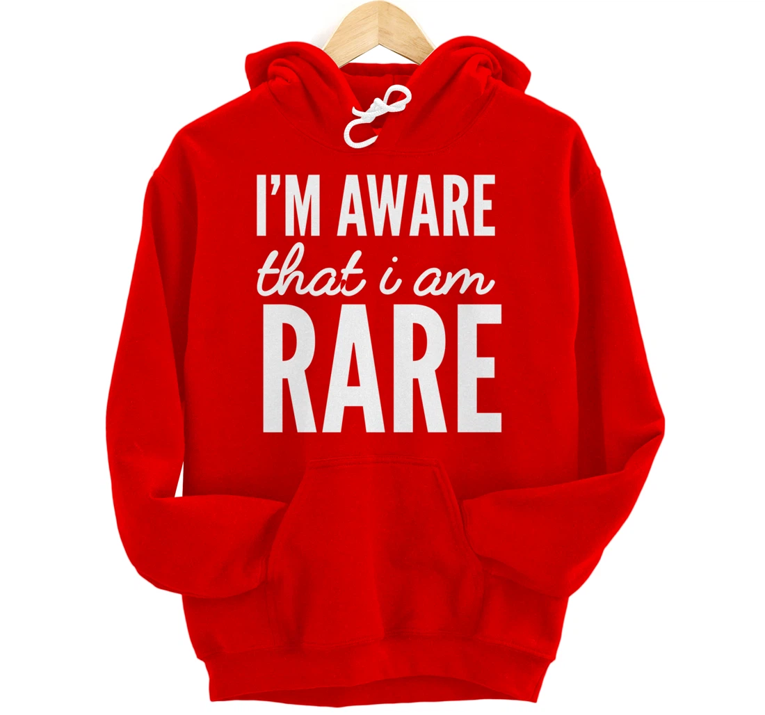I'm rare Unique Person Pullover Hoodie