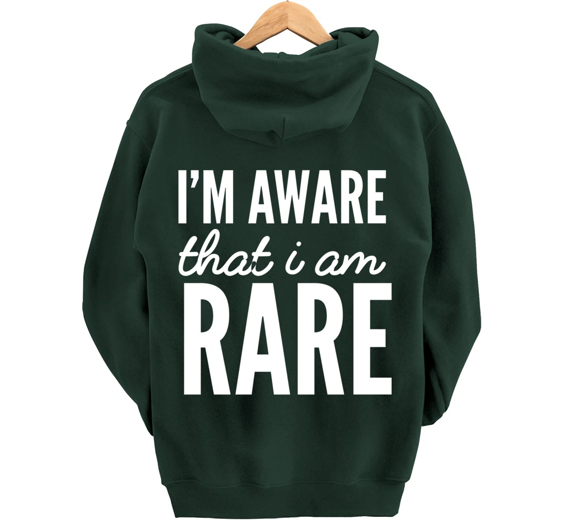 I'm rare Unique Person Pullover Hoodie