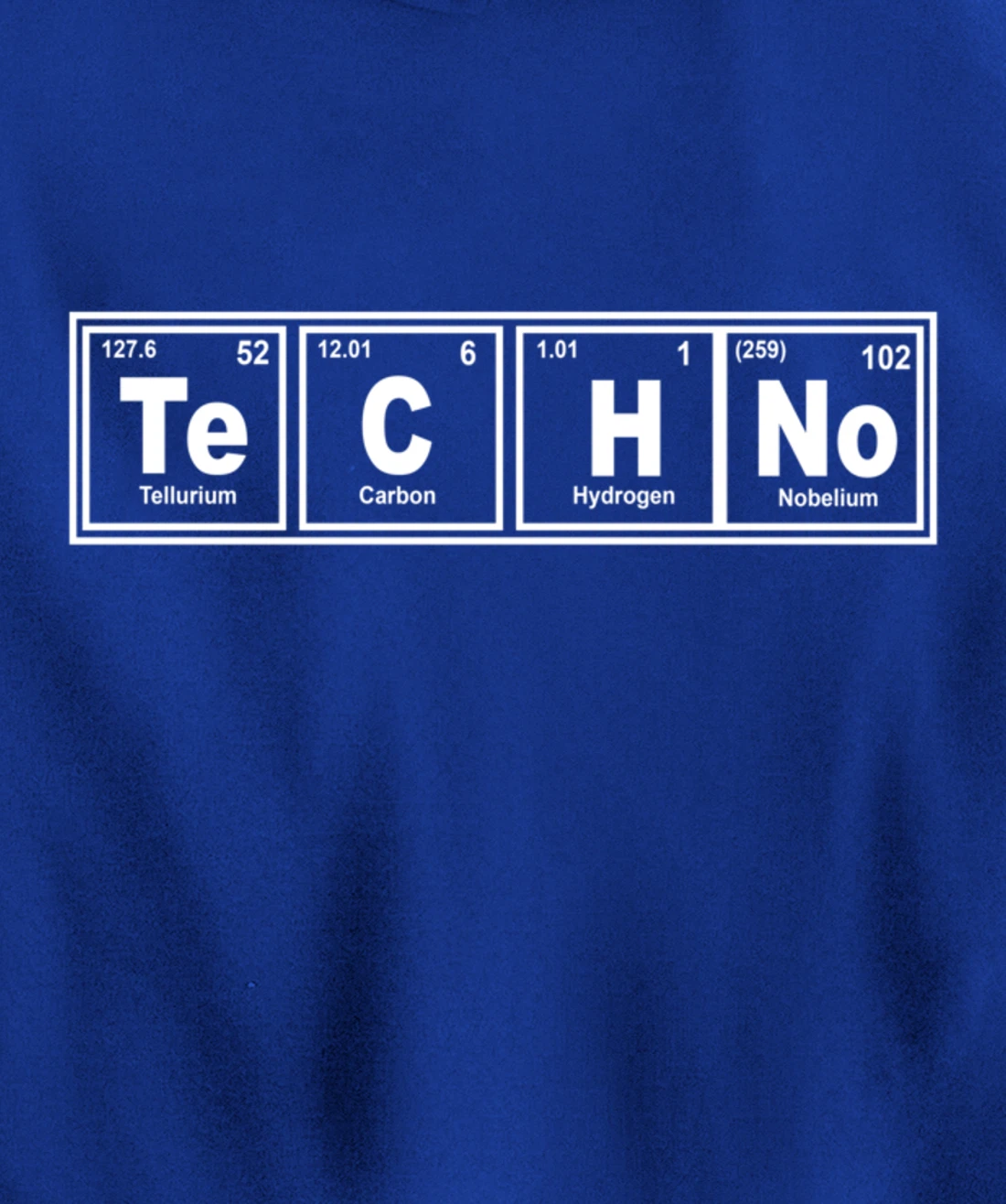 EDM Music Techno Periodic Table Chemistry For DJ Producer Pullover Hoodie