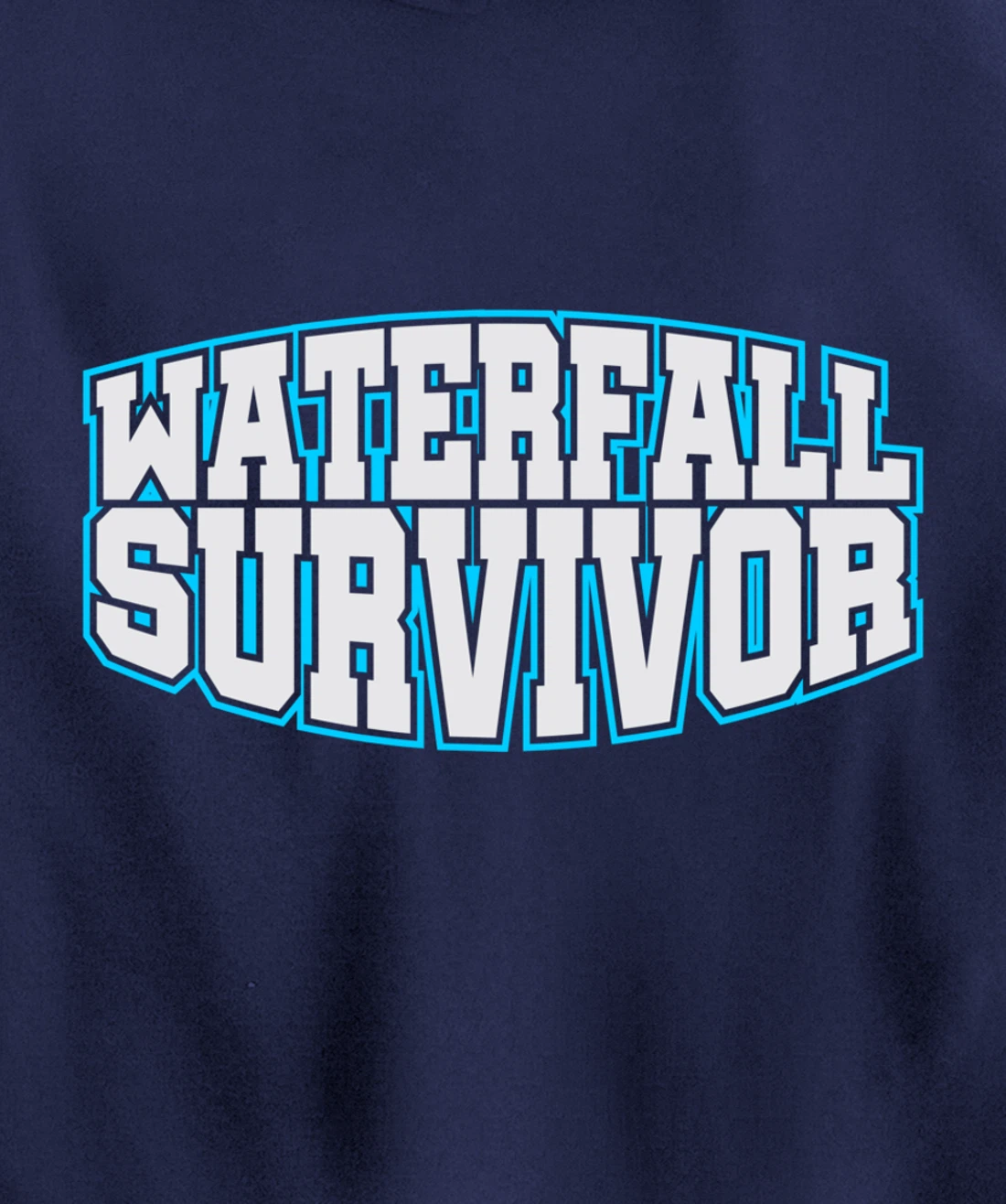 Survived Waterfall Agile Project Management Funny PM Coach Pullover Hoodie