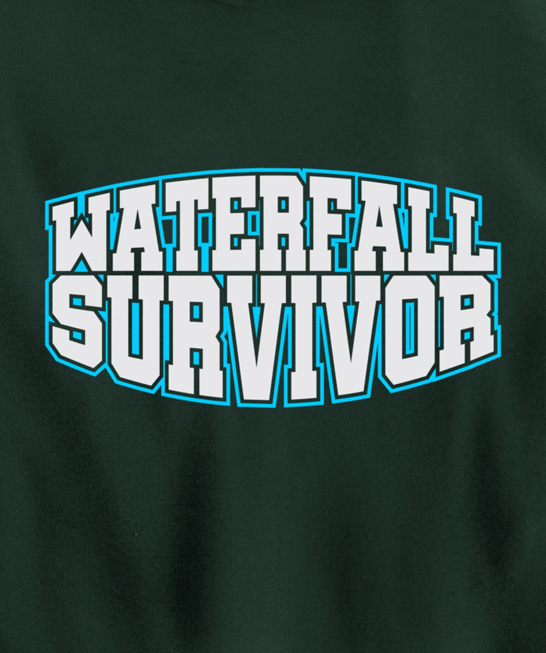Survived Waterfall Agile Project Management Funny PM Coach Pullover Hoodie
