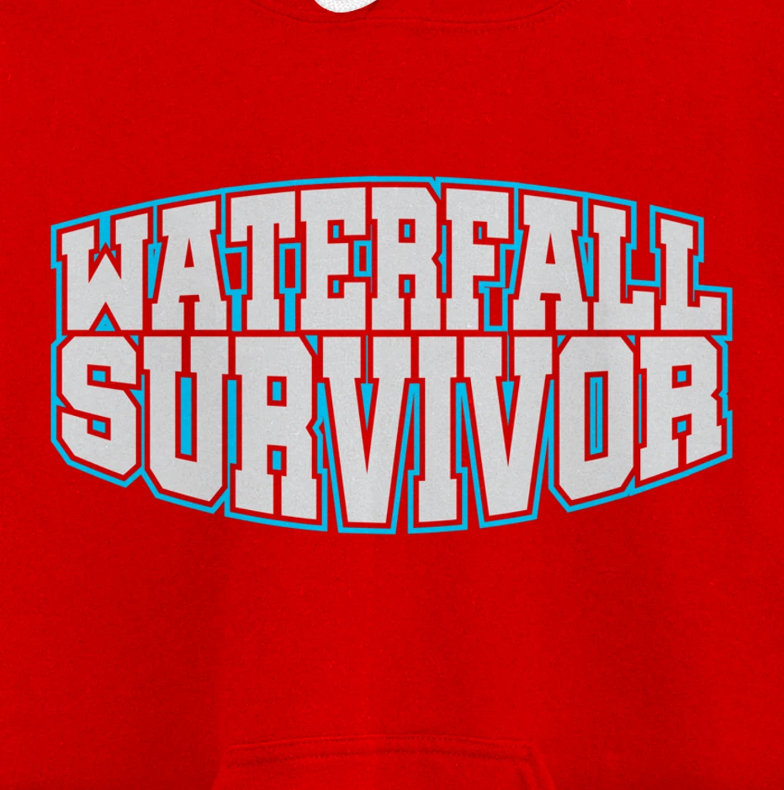 Survived Waterfall Agile Project Management Funny PM Coach Pullover Hoodie