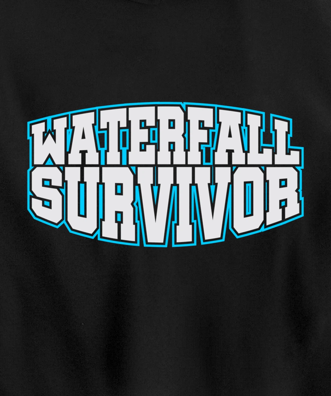 Survived Waterfall Agile Project Management Funny PM Coach Pullover Hoodie
