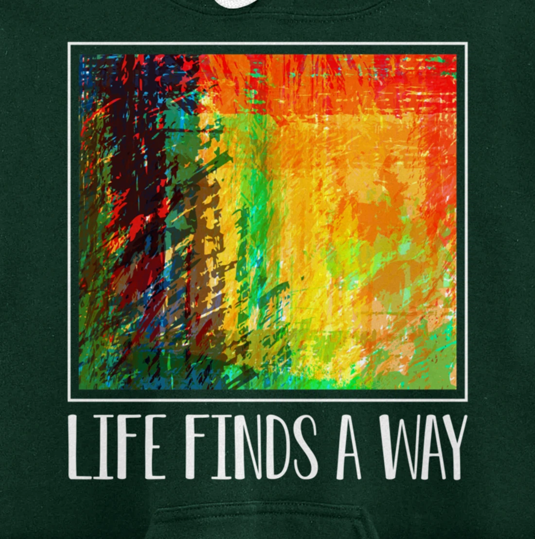 Contemporary Abstract Line Art For Artist Painter Pullover Hoodie