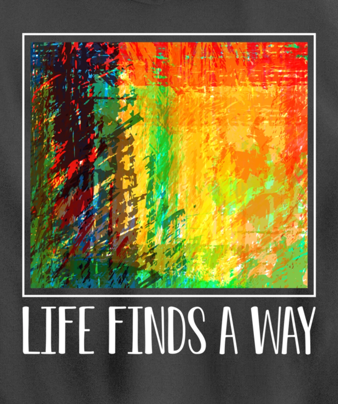 Contemporary Abstract Line Art For Artist Painter Pullover Hoodie