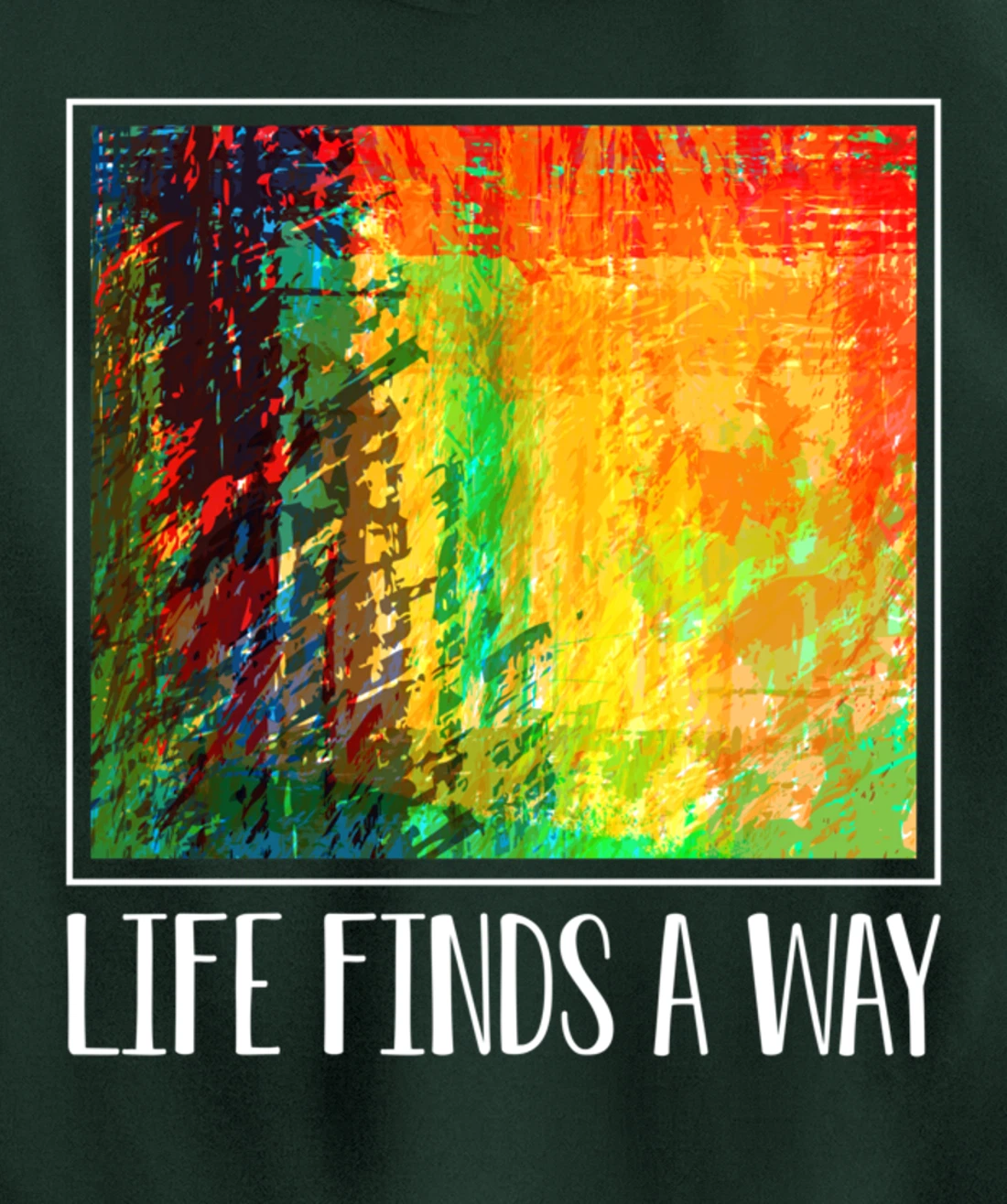 Contemporary Abstract Line Art For Artist Painter Pullover Hoodie