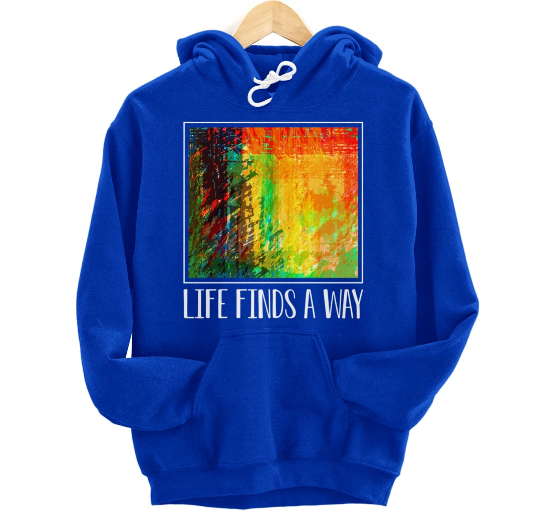 Contemporary Abstract Line Art For Artist Painter Pullover Hoodie