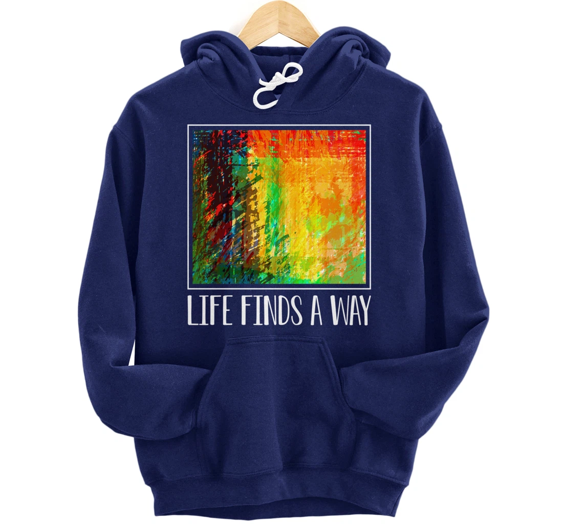 Contemporary Abstract Line Art For Artist Painter Pullover Hoodie