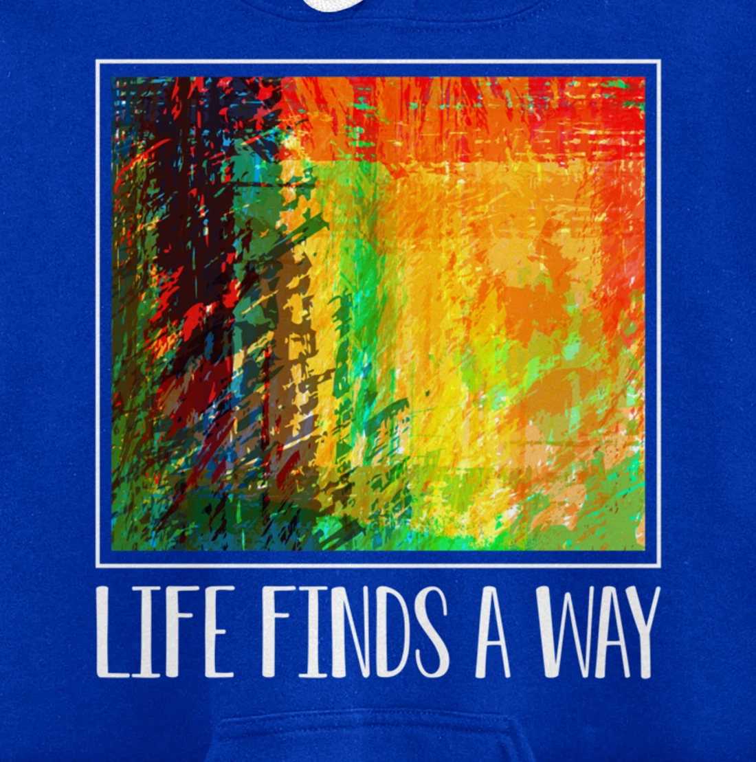 Contemporary Abstract Line Art For Artist Painter Pullover Hoodie