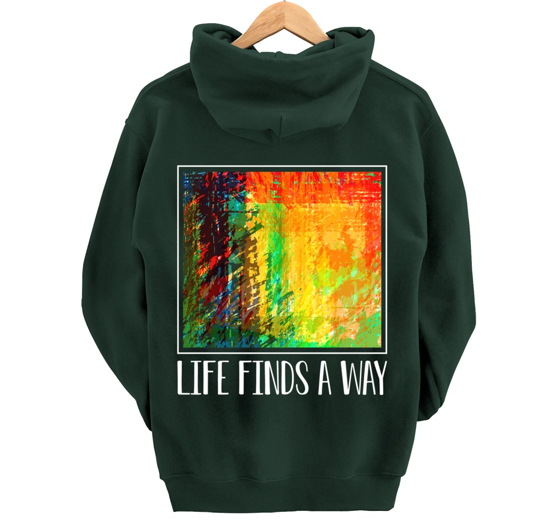 Contemporary Abstract Line Art For Artist Painter Pullover Hoodie