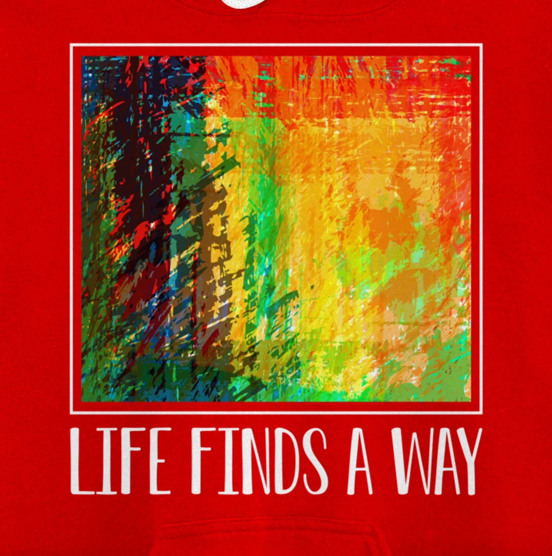 Contemporary Abstract Line Art For Artist Painter Pullover Hoodie