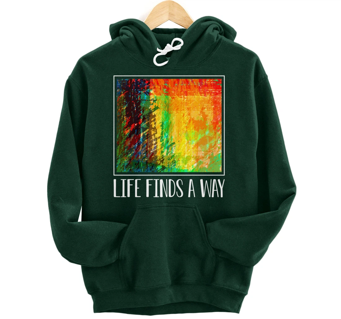 Contemporary Abstract Line Art For Artist Painter Pullover Hoodie