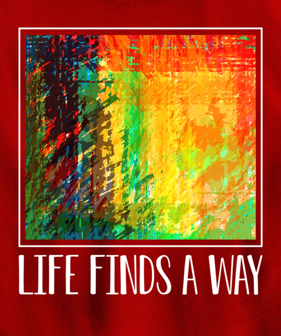 Contemporary Abstract Line Art For Artist Painter Pullover Hoodie