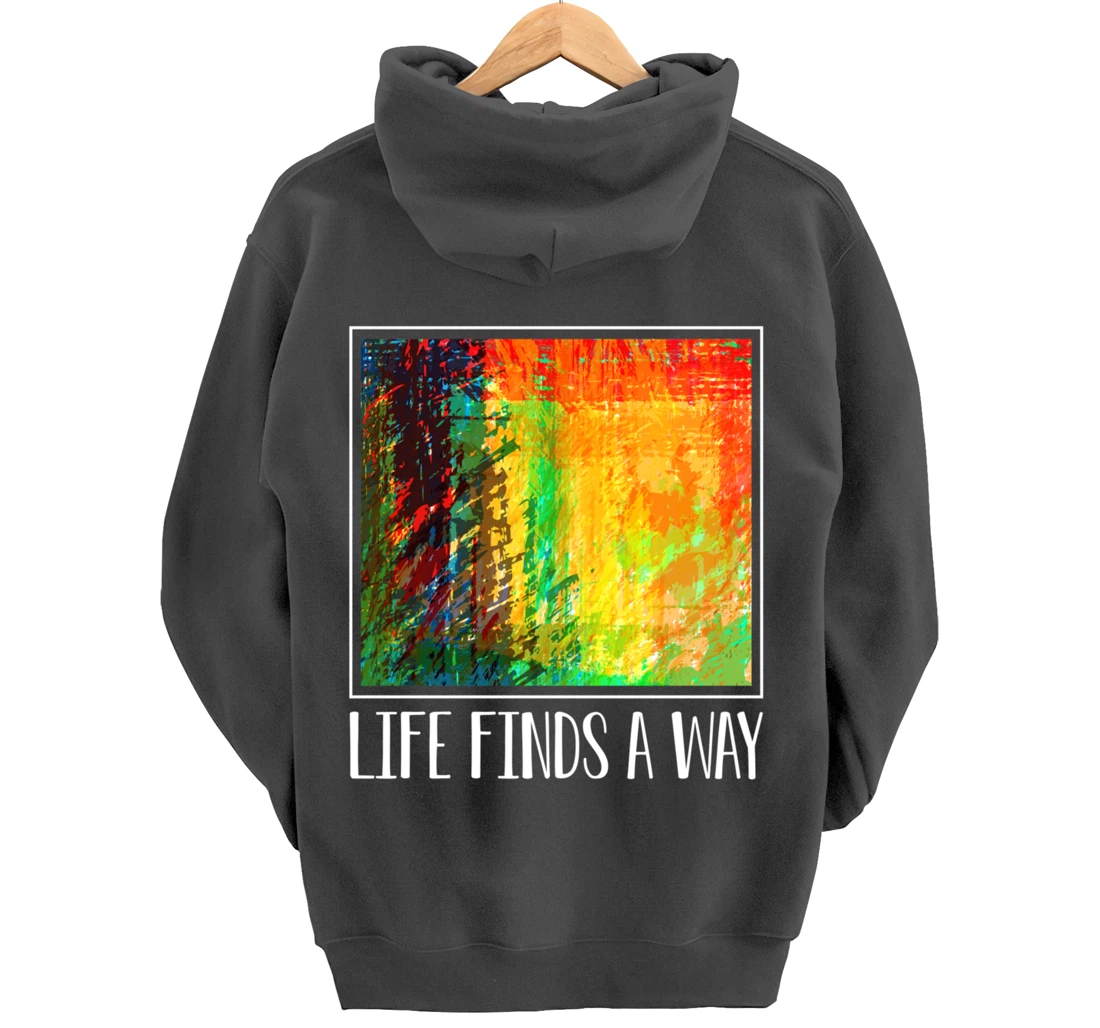 Contemporary Abstract Line Art For Artist Painter Pullover Hoodie