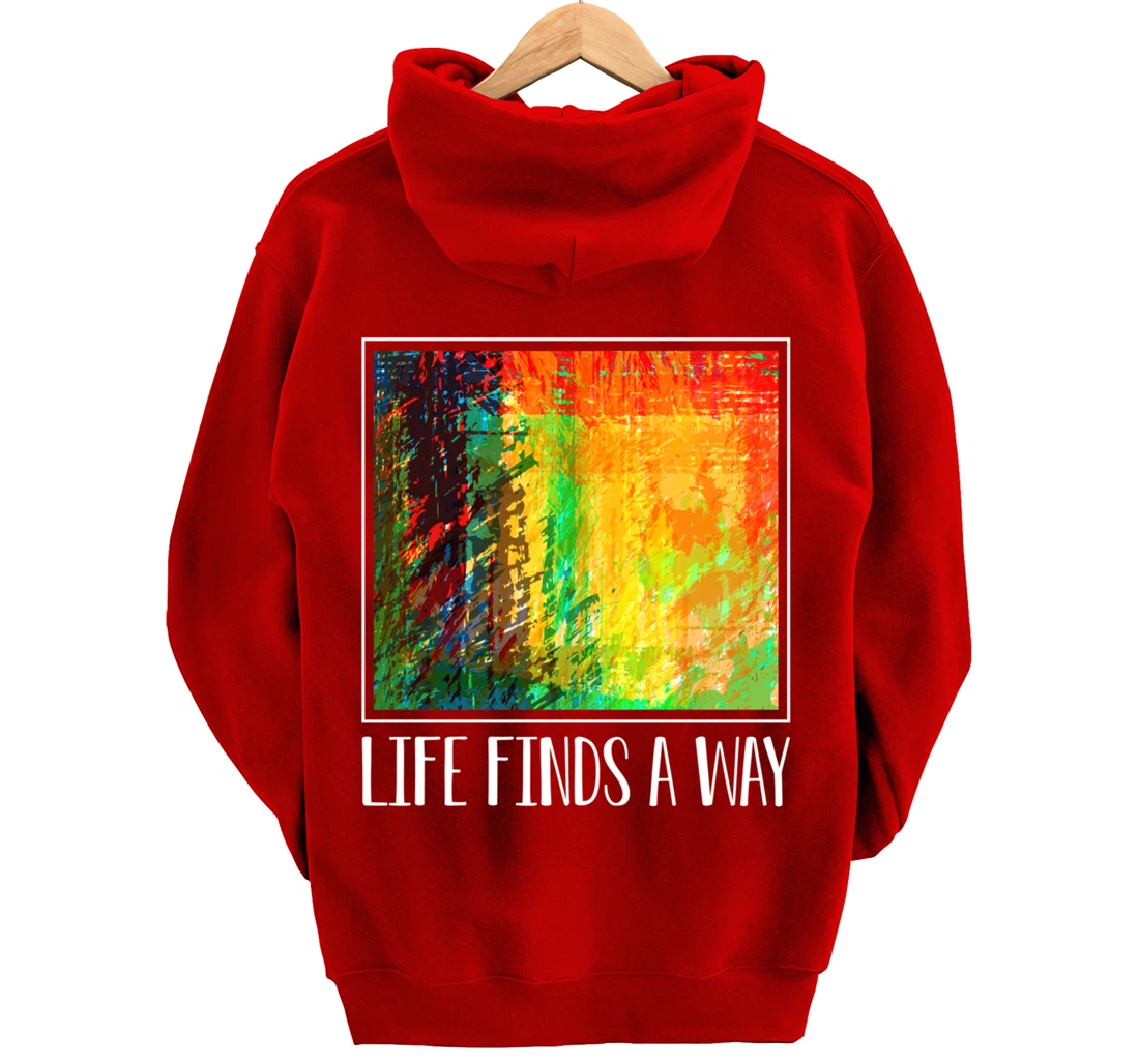 Contemporary Abstract Line Art For Artist Painter Pullover Hoodie