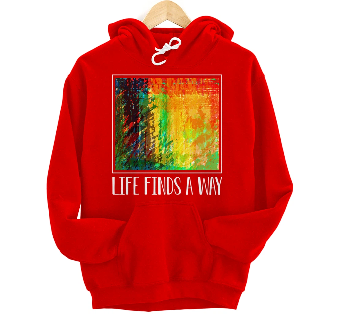 Contemporary Abstract Line Art For Artist Painter Pullover Hoodie