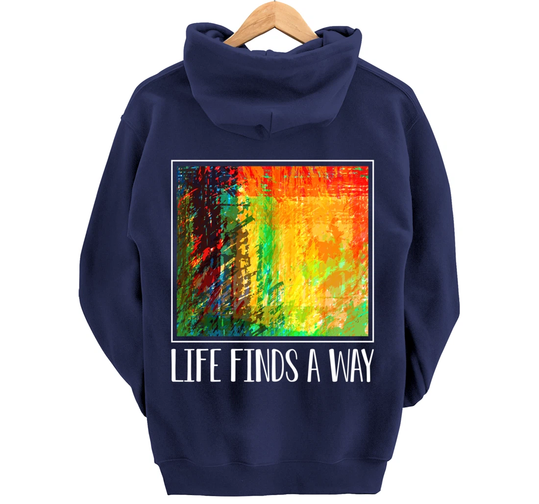 Contemporary Abstract Line Art For Artist Painter Pullover Hoodie