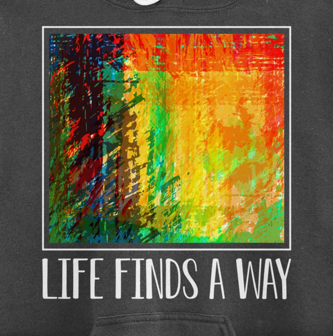 Contemporary Abstract Line Art For Artist Painter Pullover Hoodie