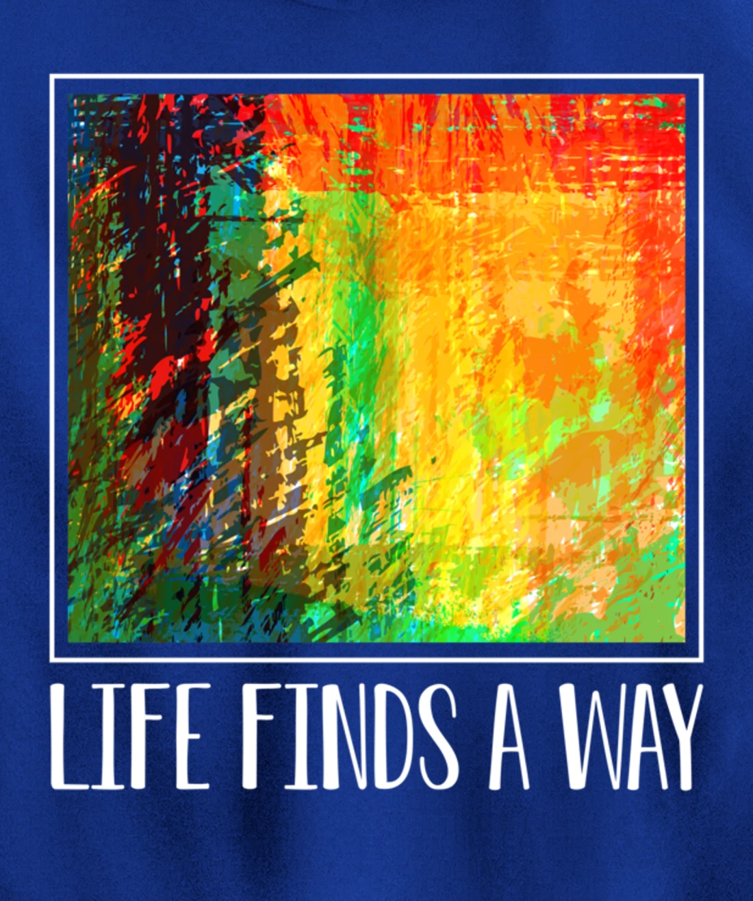 Contemporary Abstract Line Art For Artist Painter Pullover Hoodie