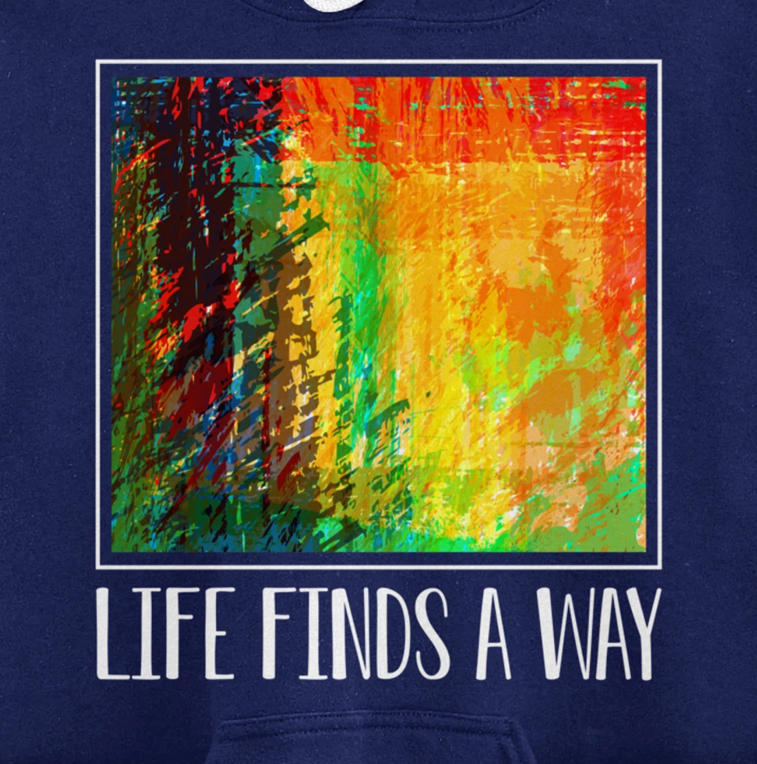 Contemporary Abstract Line Art For Artist Painter Pullover Hoodie