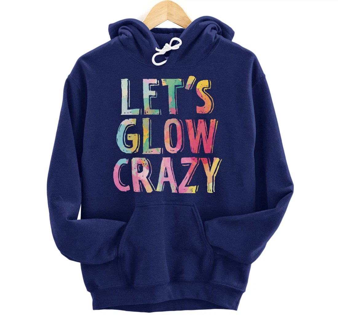 Techno Music Glow Dance Party Festival For Raver EDM Lover Pullover Hoodie