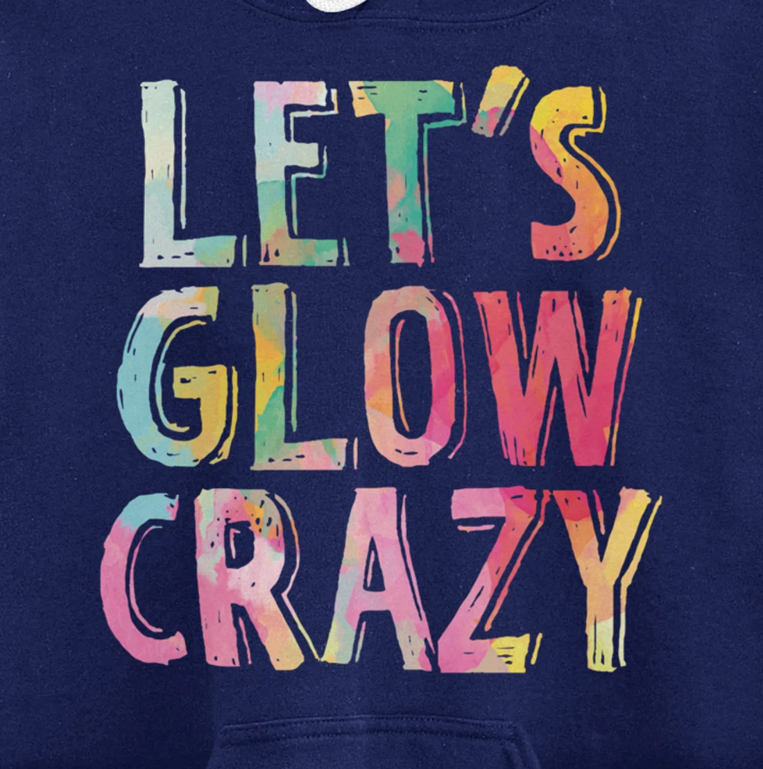 Techno Music Glow Dance Party Festival For Raver EDM Lover Pullover Hoodie