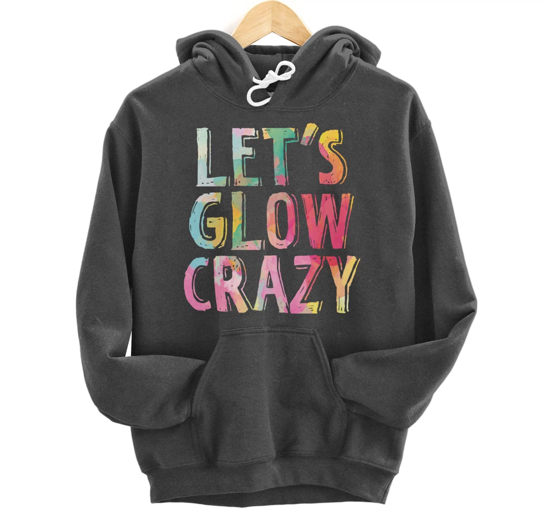 Techno Music Glow Dance Party Festival For Raver EDM Lover Pullover Hoodie