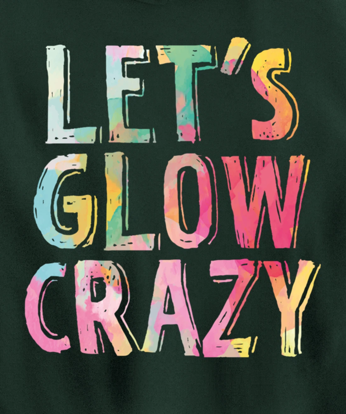 Techno Music Glow Dance Party Festival For Raver EDM Lover Pullover Hoodie