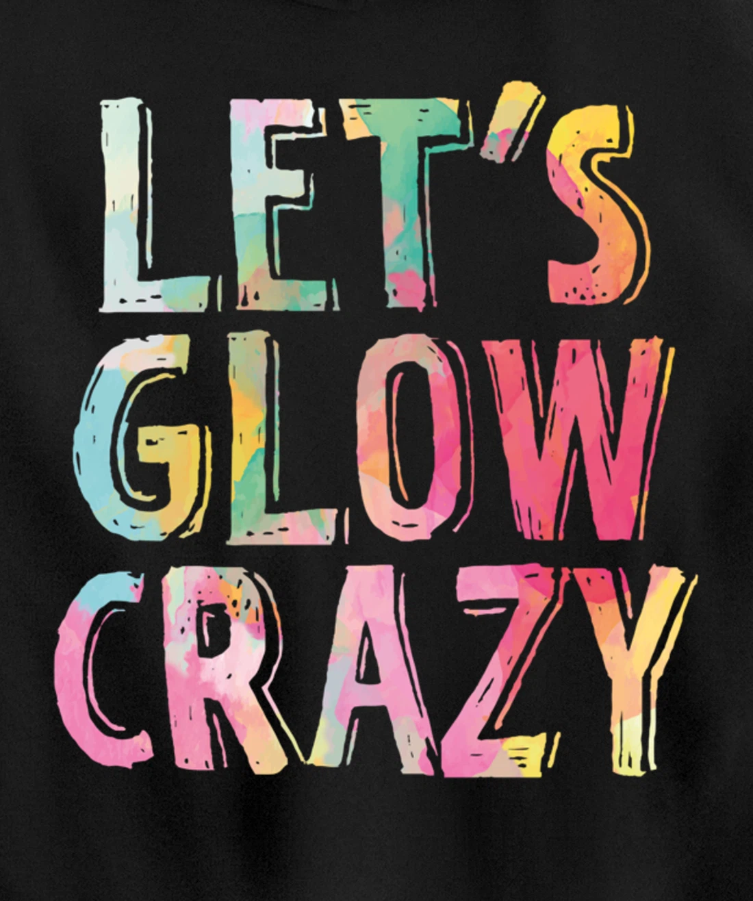 Techno Music Glow Dance Party Festival For Raver EDM Lover Pullover Hoodie