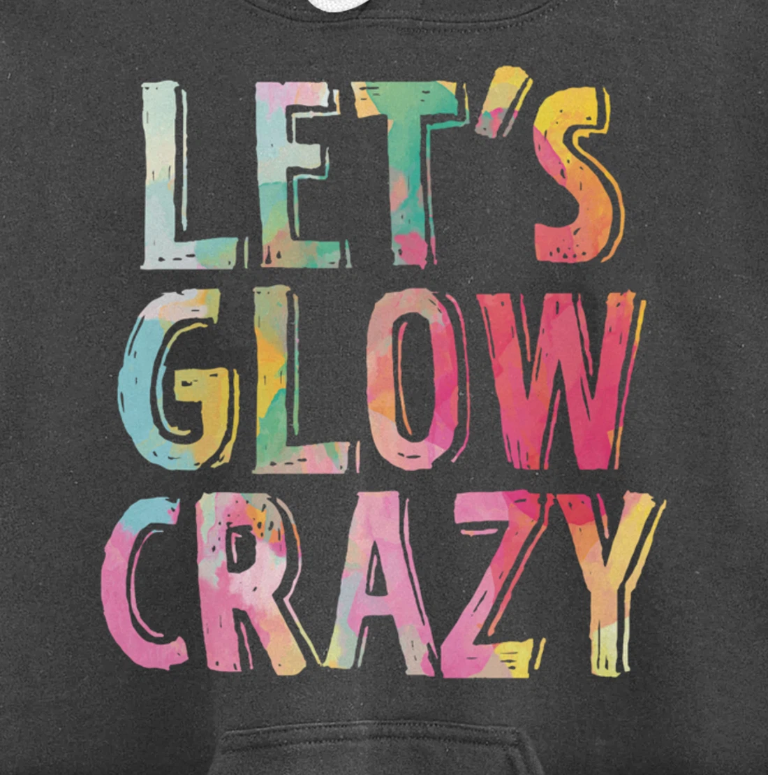 Techno Music Glow Dance Party Festival For Raver EDM Lover Pullover Hoodie