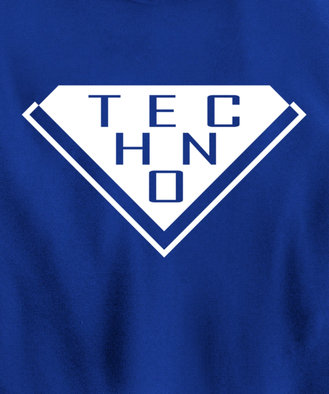 Minimalist Stylish Techno Music For Raver Synth Lover Pullover Hoodie