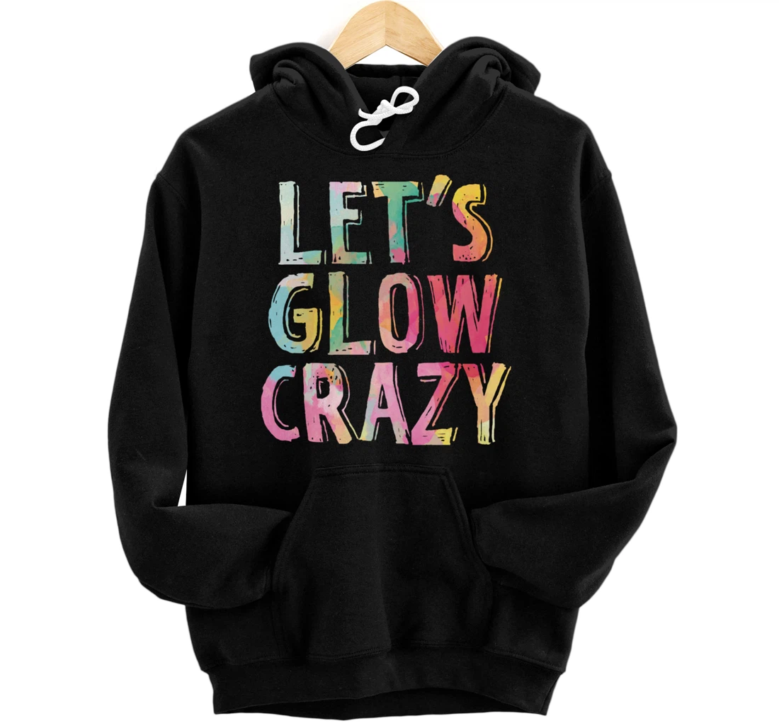 Techno Music Glow Dance Party Festival For Raver EDM Lover Pullover Hoodie