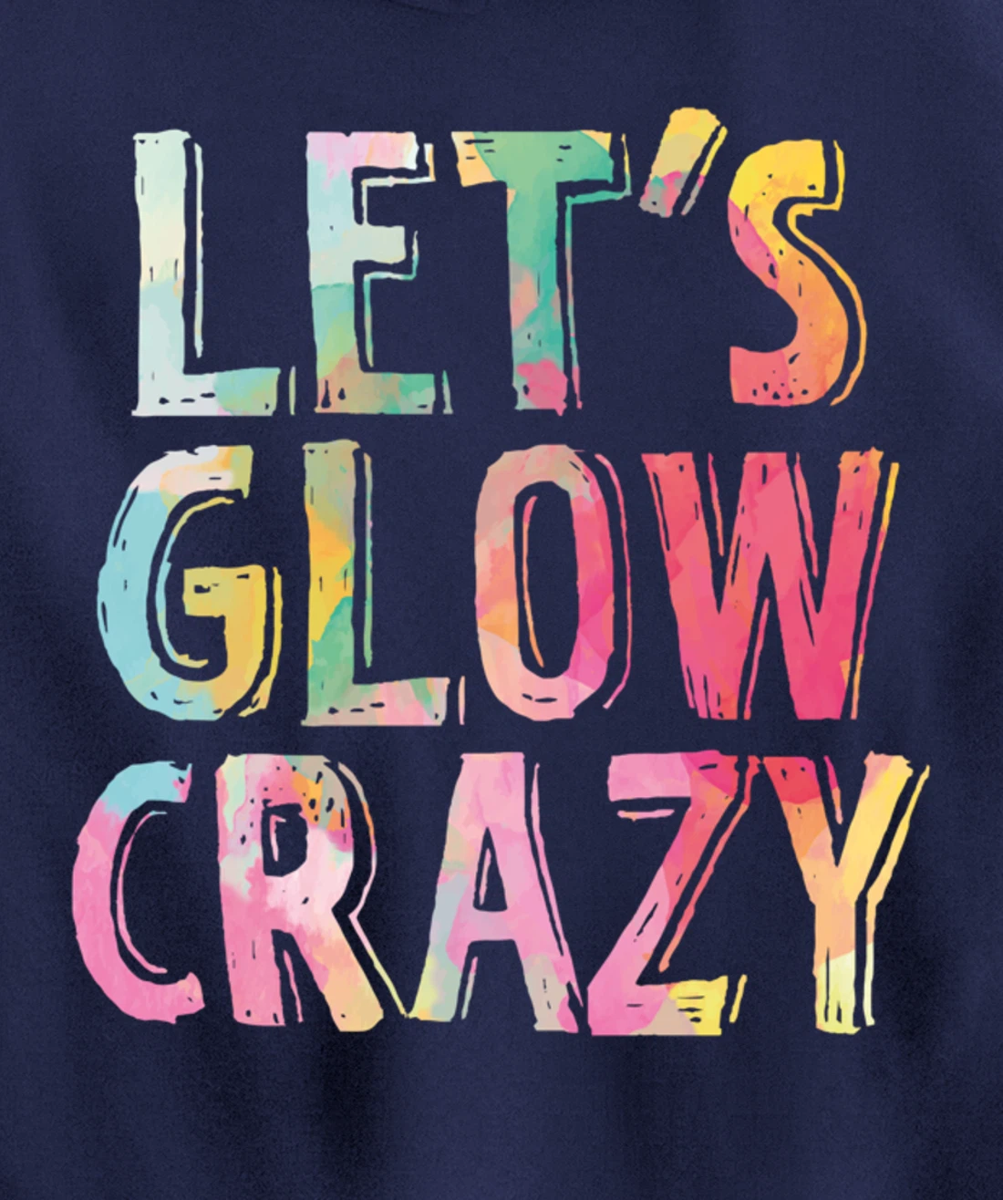 Techno Music Glow Dance Party Festival For Raver EDM Lover Pullover Hoodie