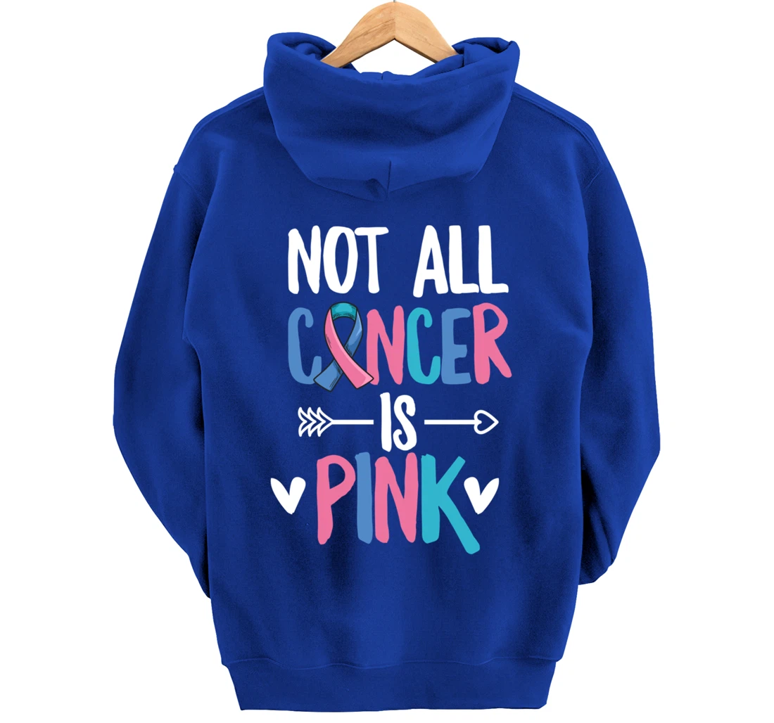 Thyroid Cancer Awareness Quote for a Thyroid Cancer Warrior Pullover Hoodie