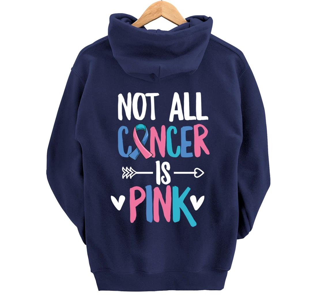 Thyroid Cancer Awareness Quote for a Thyroid Cancer Warrior Pullover Hoodie