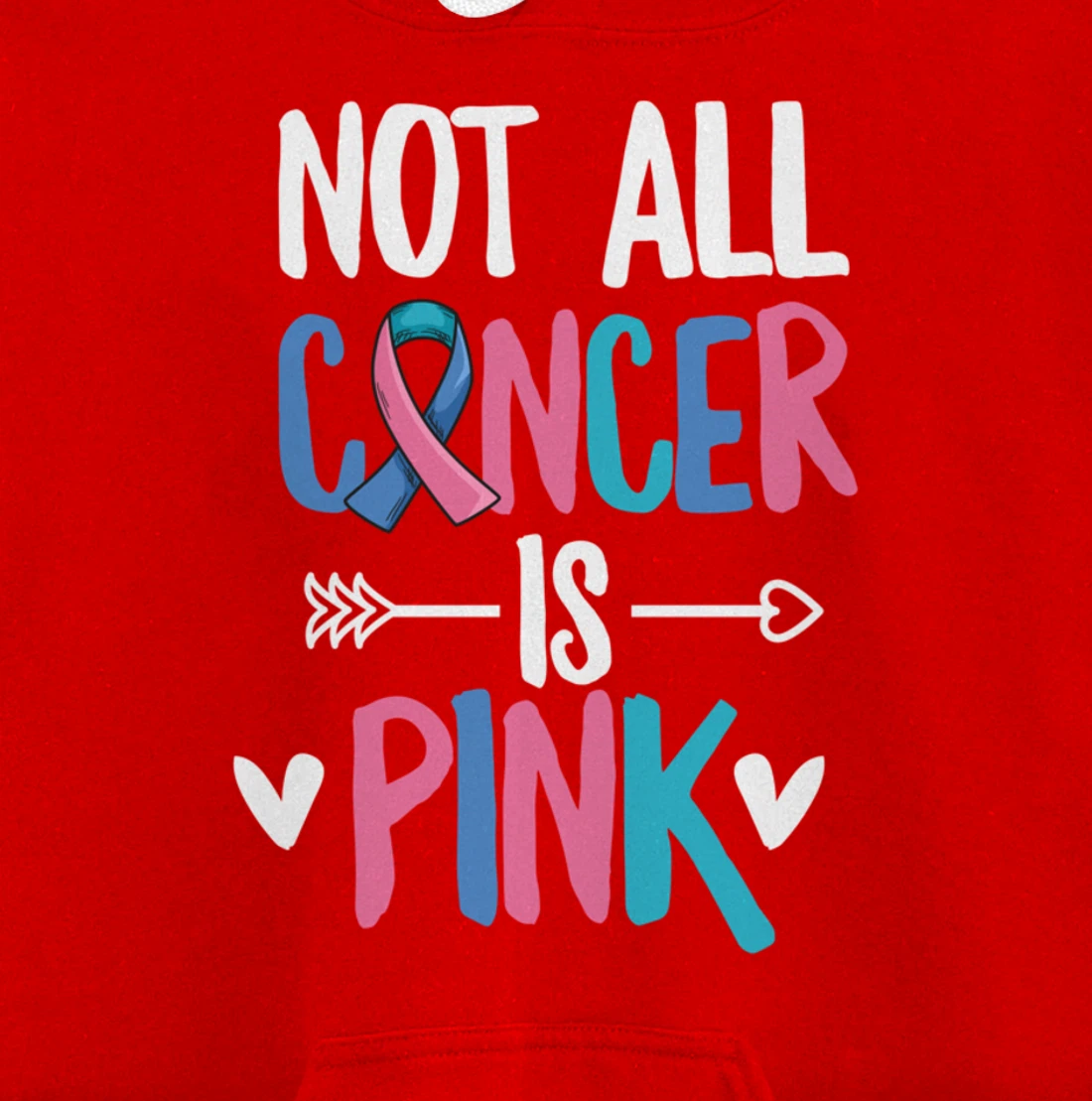 Thyroid Cancer Awareness Quote for a Thyroid Cancer Warrior Pullover Hoodie