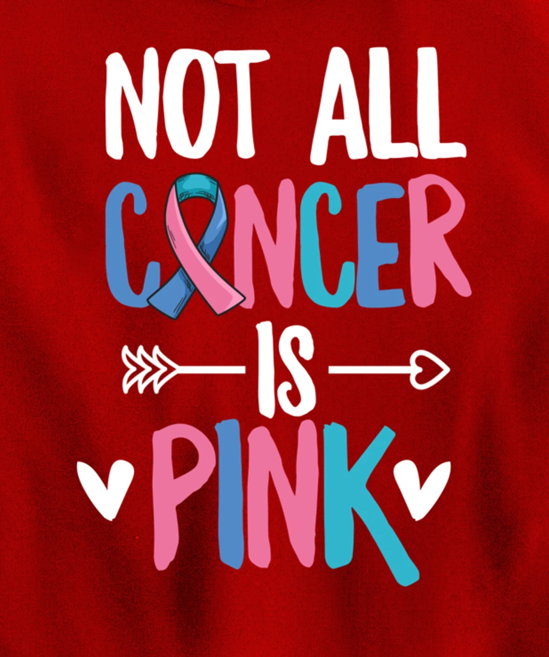 Thyroid Cancer Awareness Quote for a Thyroid Cancer Warrior Pullover Hoodie