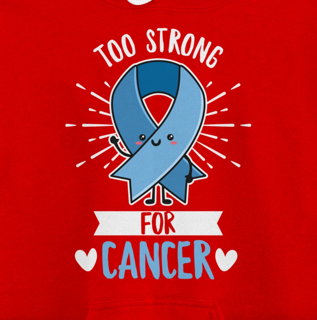 Fight Prostate Cancer Quote for a Prostate Cancer Warrior Pullover Hoodie