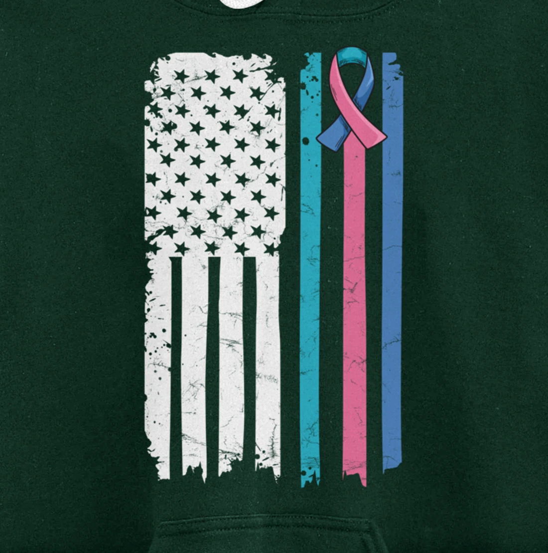 Thyroid Cancer Awareness Quote for a Thyroid Cancer Warrior Pullover Hoodie